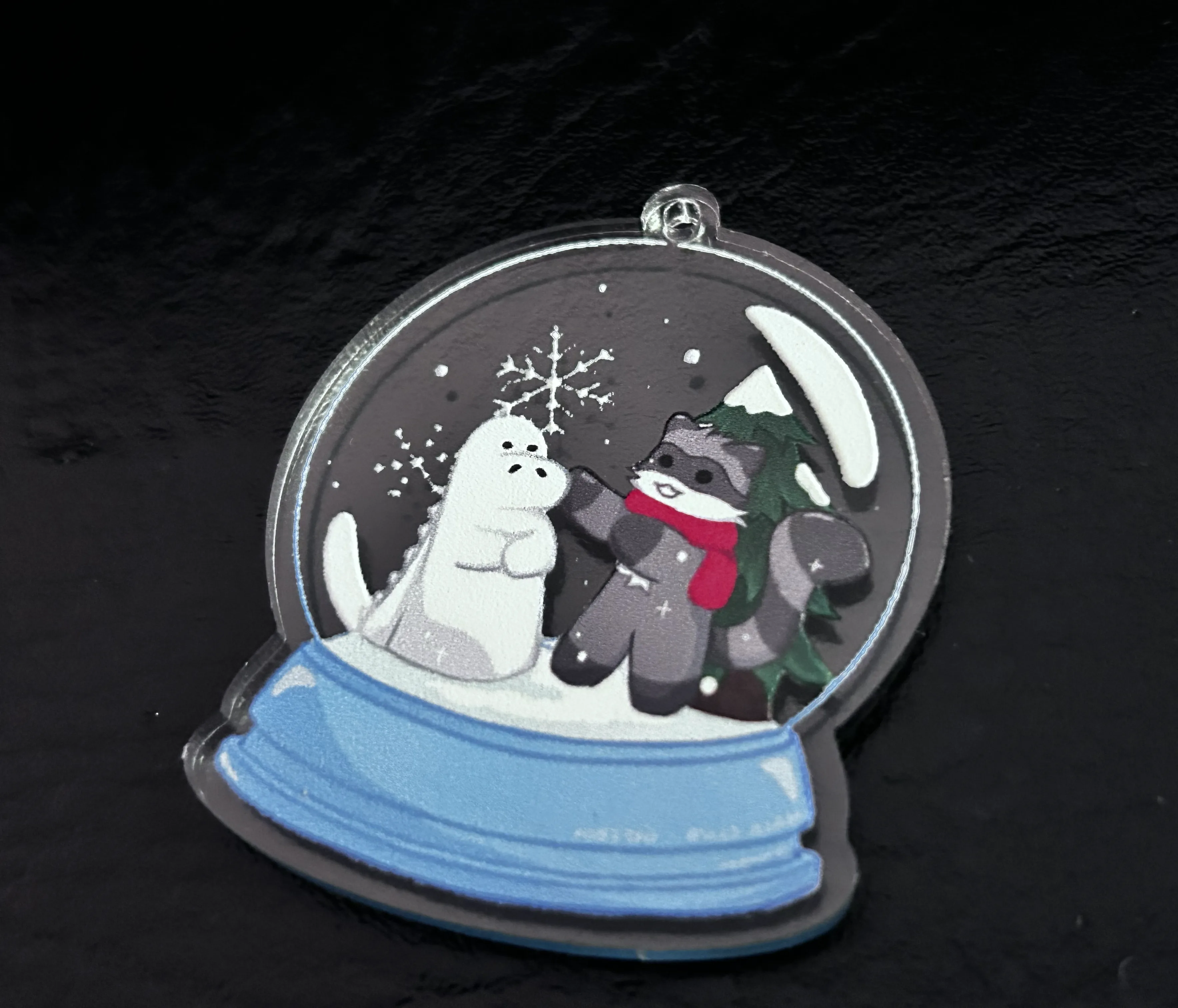 giftbox keychain